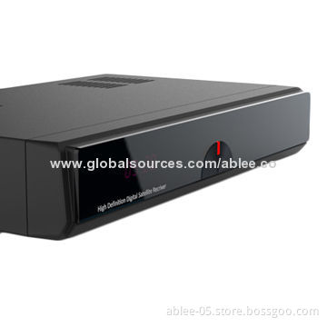 DVB-S2 Receiver with Auto/Manual Program Search, Supports Multiple Languages